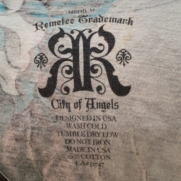 Fun printed vintage t-shirt - Picture 3 of 3